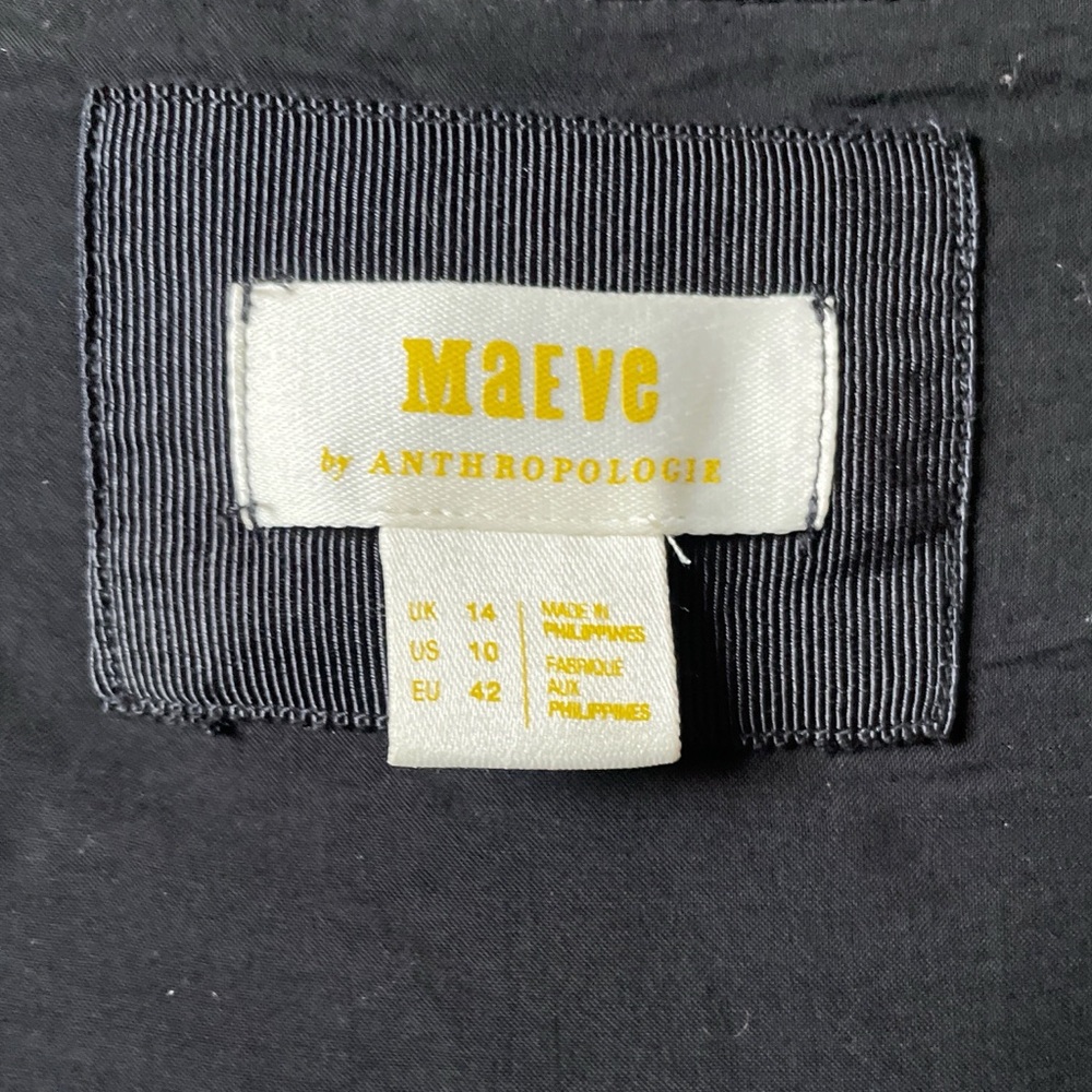 Anthro Maeve tweed mini dress size 10 - Picture 14 of 16